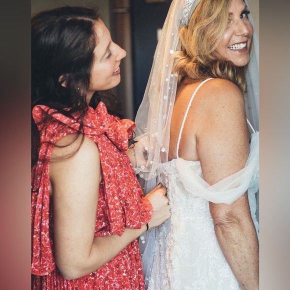 Amur Pleated One Shoulder Dress - Picture 9 of 10